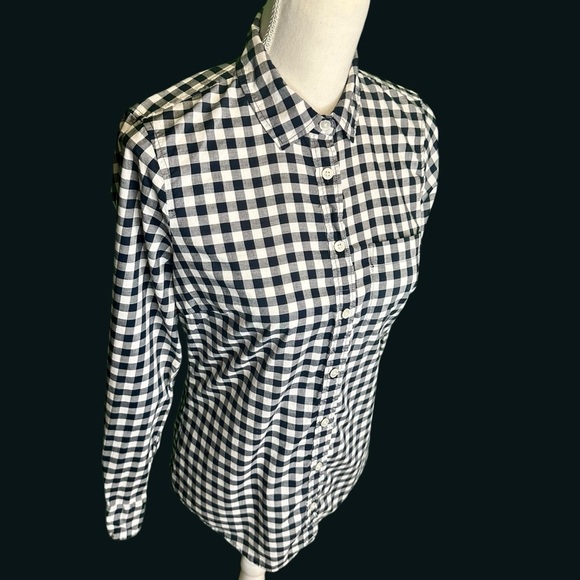 NWOT J. Crew Factory ‘Gingham Lightweight Cotton Shirt in Signature Fit’ Size XS - Picture 13 of 13